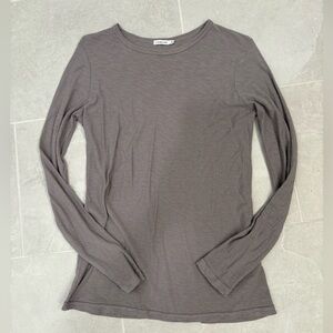 Comune Heathered Grey Tissue Paper T-shirt Size Small